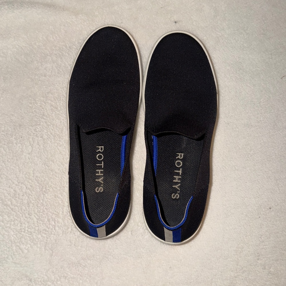 Rothy's Black Women’s Slip-On Sneaker Size 9